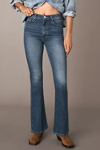 MOTHER Weekender Skimp Mid-Rise Flare Jeans