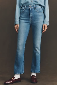 MOTHER The Hustler Mid-Rise Ankle Jeans