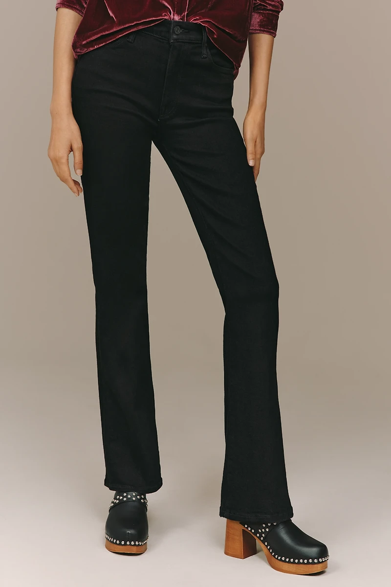 MOTHER The Weekender Mid-Rise Flare Jeans