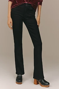MOTHER The Weekender Mid-Rise Flare Jeans