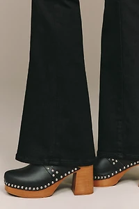 MOTHER The Weekender Mid-Rise Flare Jeans