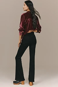 MOTHER The Weekender Mid-Rise Flare Jeans
