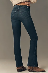 MOTHER The Rascal Skimp Mid-Rise Straight-Leg Jeans