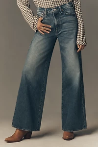 MOTHER The Ditcher Roller High-Rise Wide-Leg Jeans
