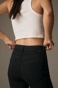 MOTHER The Kick It Mid-Rise Straight-Leg Jeans