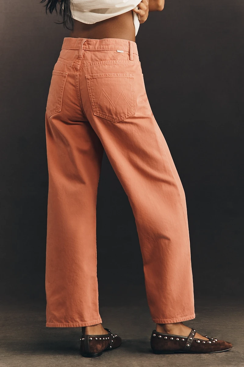 MOTHER Dodger Ankle High-Rise Straight Jeans