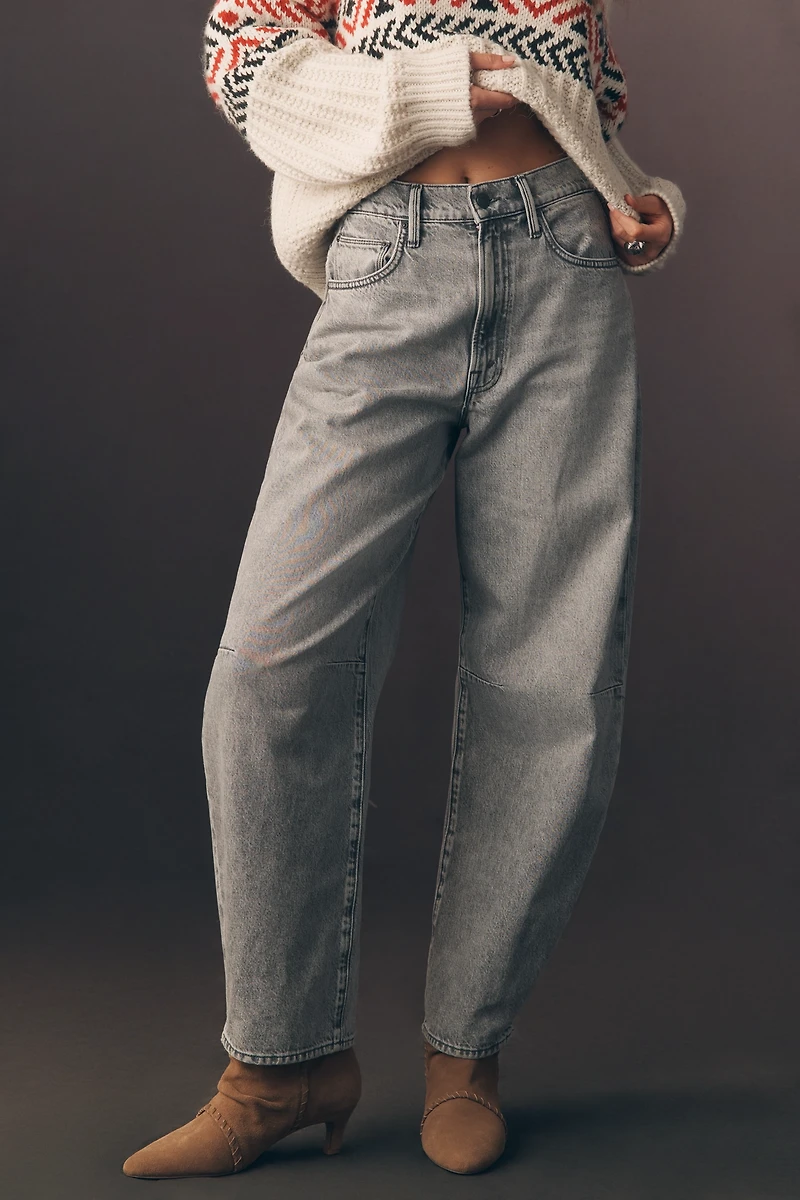 MOTHER The Pony Keg High-Rise Barrel Jeans