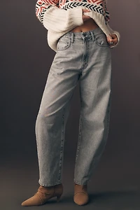 MOTHER The Pony Keg High-Rise Barrel Jeans