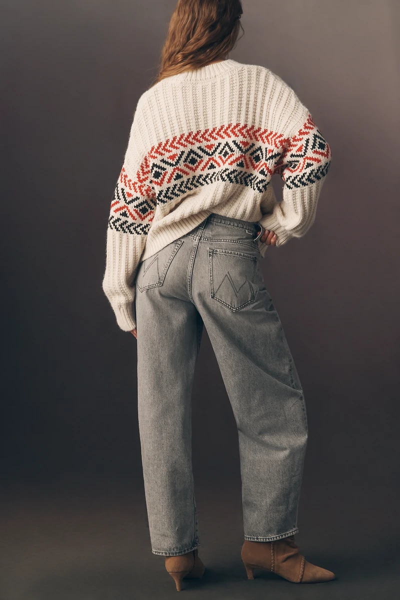 MOTHER The Pony Keg High-Rise Barrel Jeans