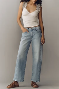 MOTHER The Half Pipe Hover Mid-Rise Tapered Jeans