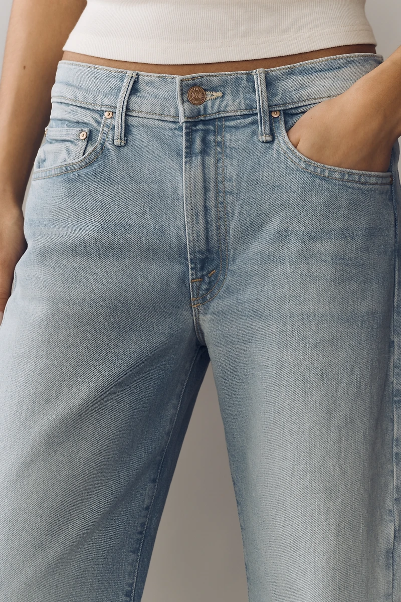 MOTHER The Half Pipe Hover Mid-Rise Tapered Jeans