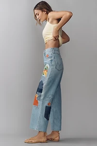 MOTHER Spinner Flood High-Rise Wide-Leg Jeans