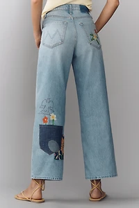 MOTHER Spinner Flood High-Rise Wide-Leg Jeans