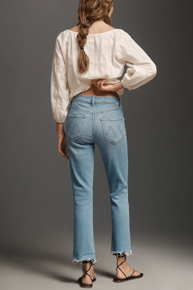 MOTHER Dazzler Mid-Rise Straight Leg Jeans