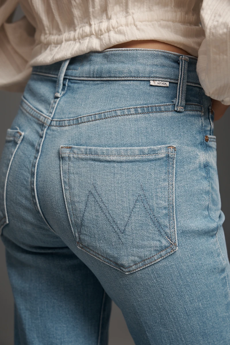 MOTHER Dazzler Mid-Rise Straight Leg Jeans