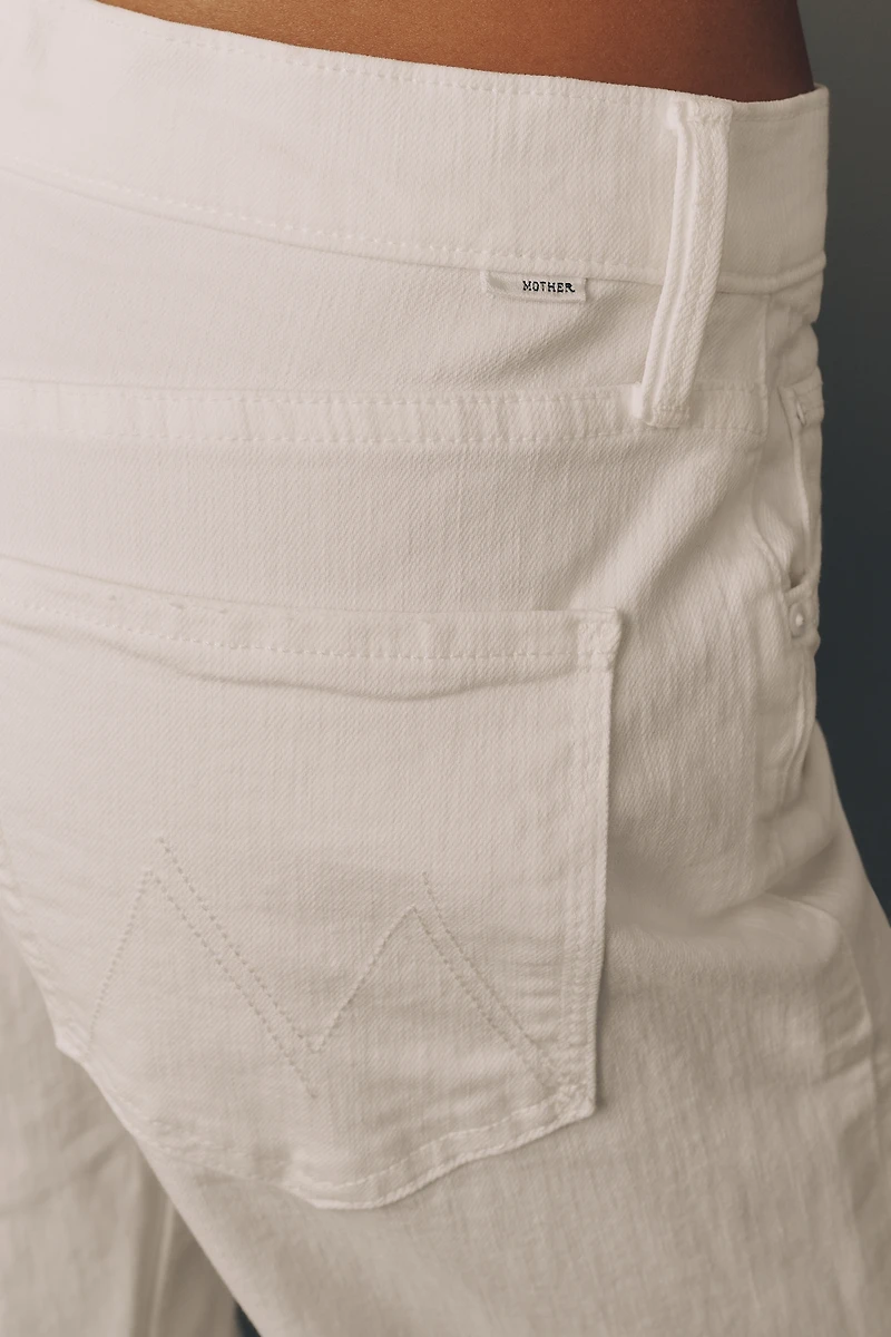 MOTHER Newbie Ankle Mid-Rise Relaxed Straight-Leg Jeans