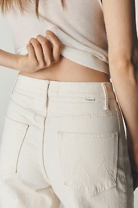 MOTHER Half-Pipe Ankle High-Rise Barrel Jeans