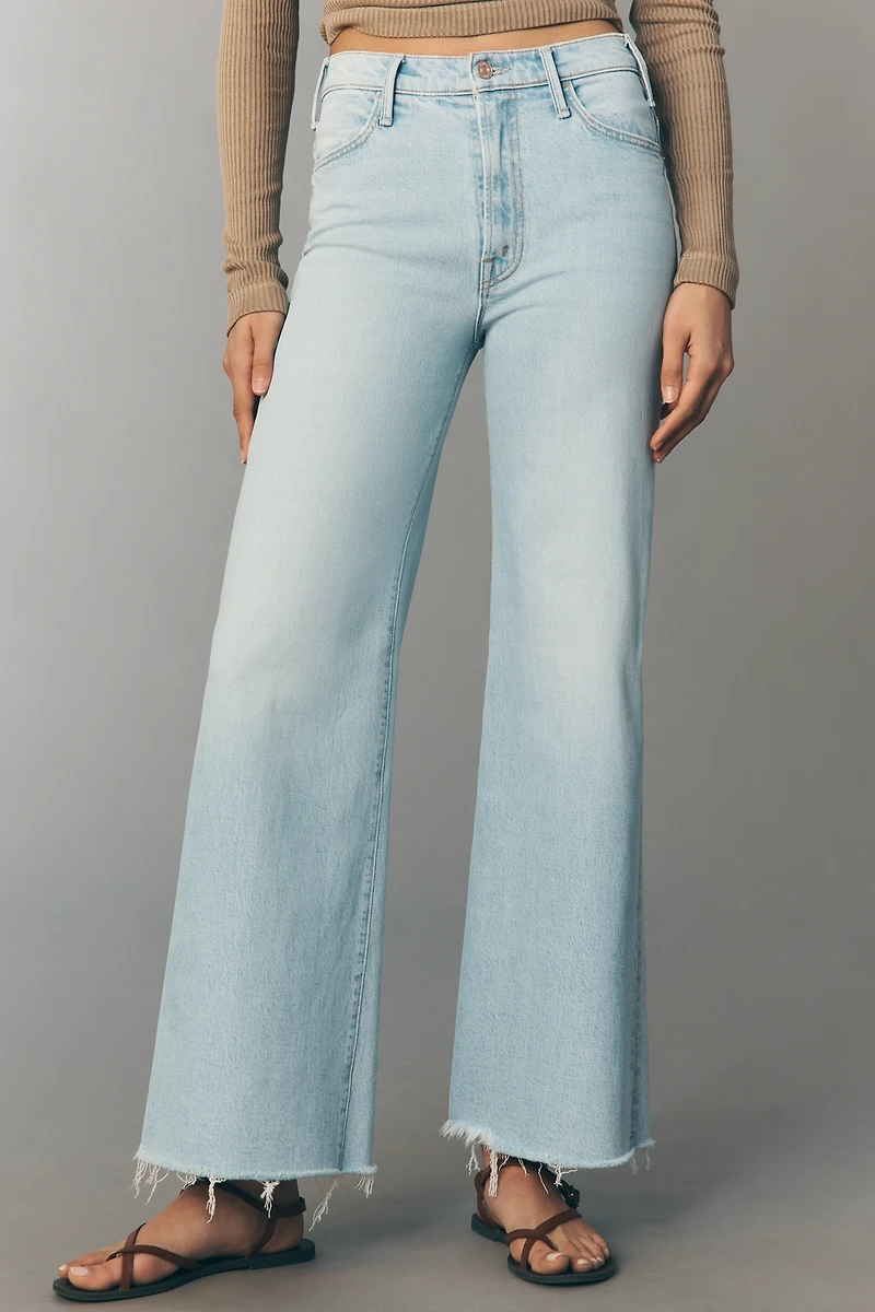 MOTHER Hustler Roller Skimp High-Rise Wide-Leg Jeans
