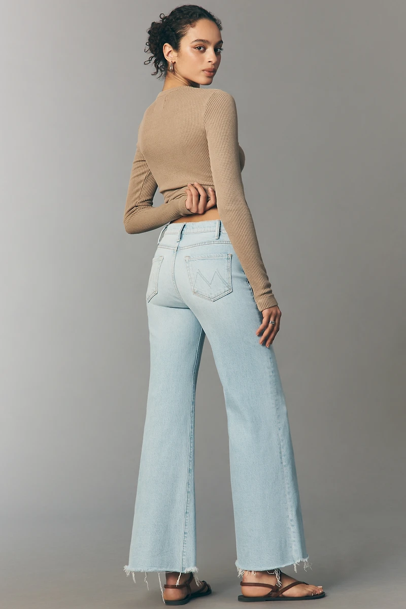 MOTHER Hustler Roller Skimp High-Rise Wide-Leg Jeans