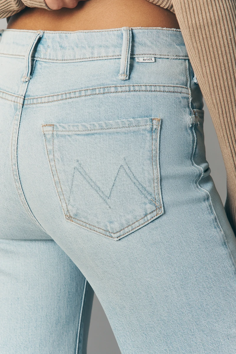 MOTHER Hustler Roller Skimp High-Rise Wide-Leg Jeans