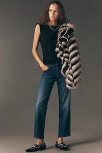 MOTHER Newbie Ankle Mid-Rise Relaxed Jeans