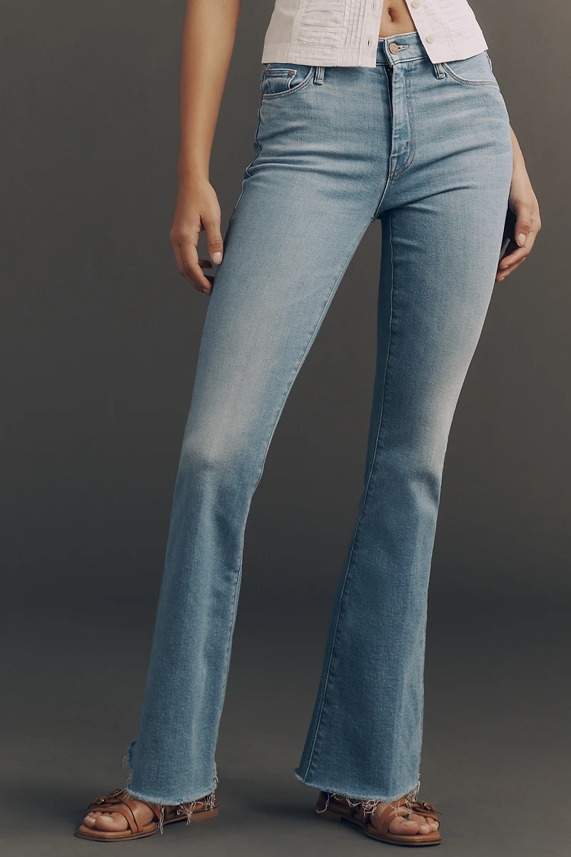 MOTHER Weekender High-Rise Flare Jeans