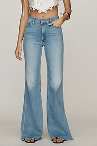 MOTHER Doozy Mid-Rise Flare Jeans