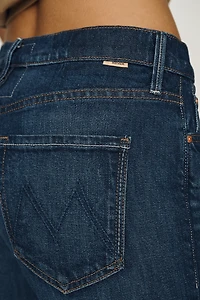 MOTHER Kick It Mid-Rise Straight-Leg Jeans