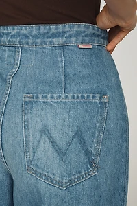 MOTHER Sugar Cone Sailor High-Rise Wide-Leg Jeans