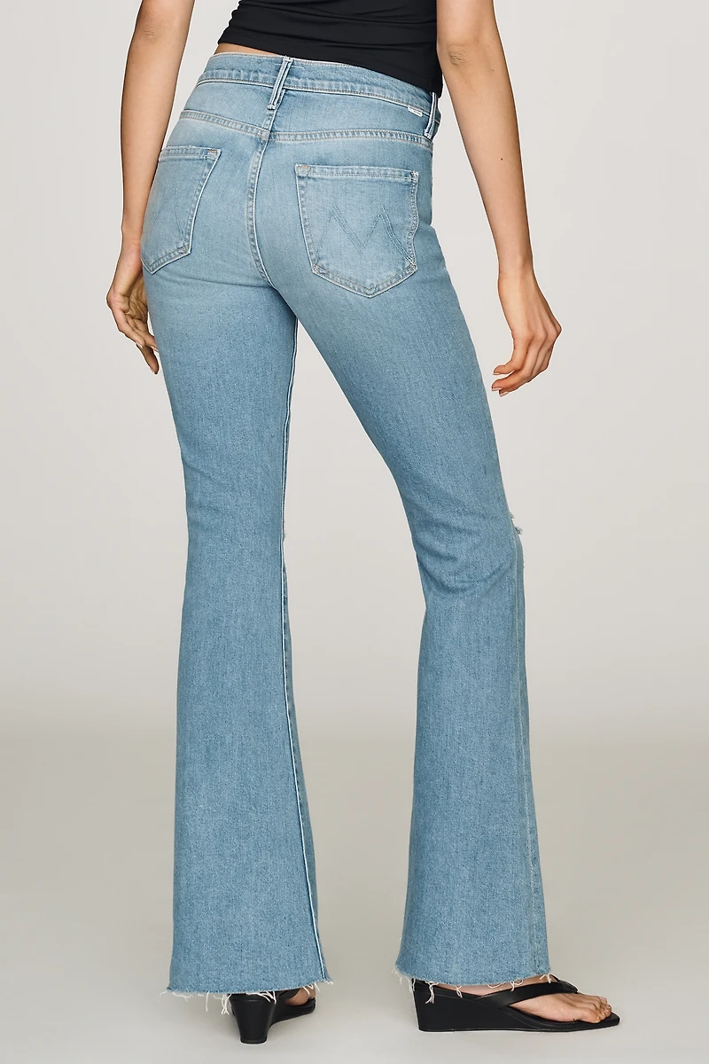 MOTHER Weekender Mid-Rise Bootcut Jeans