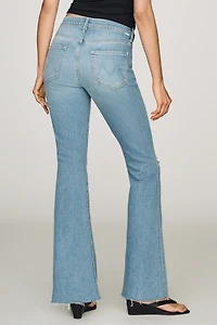 MOTHER Weekender Mid-Rise Bootcut Jeans