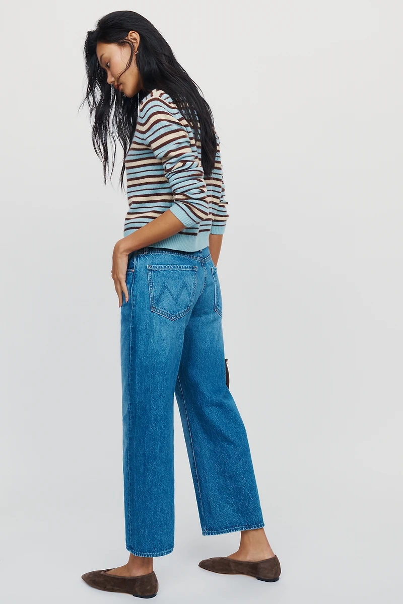 MOTHER The Dodger High-Rise Flood Jeans