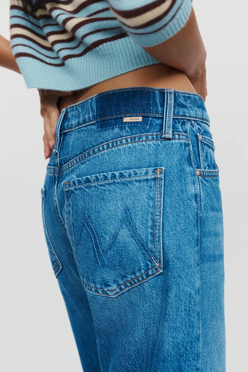 MOTHER The Dodger High-Rise Flood Jeans