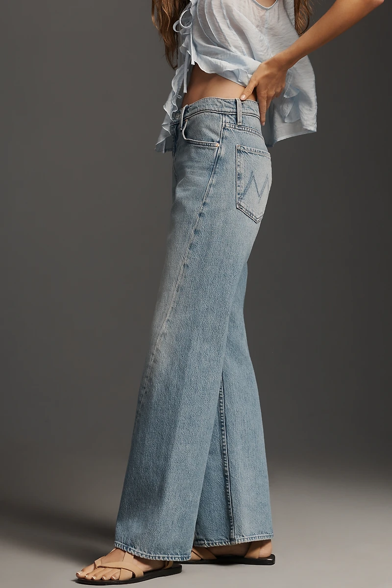 Mother Bookie Twist High-Rise Flare Jeans