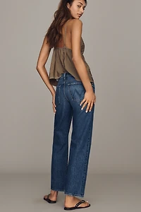 MOTHER The Rambler Mid-Rise Straight-Leg Jeans