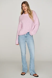 MOTHER Runaway Low-Rise Slim Bootcut Jeans