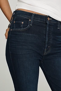 MOTHER Tripper Flood High-Rise Straight-Leg Jeans