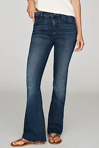 MOTHER Weekender Low-Rise Bootcut Jeans