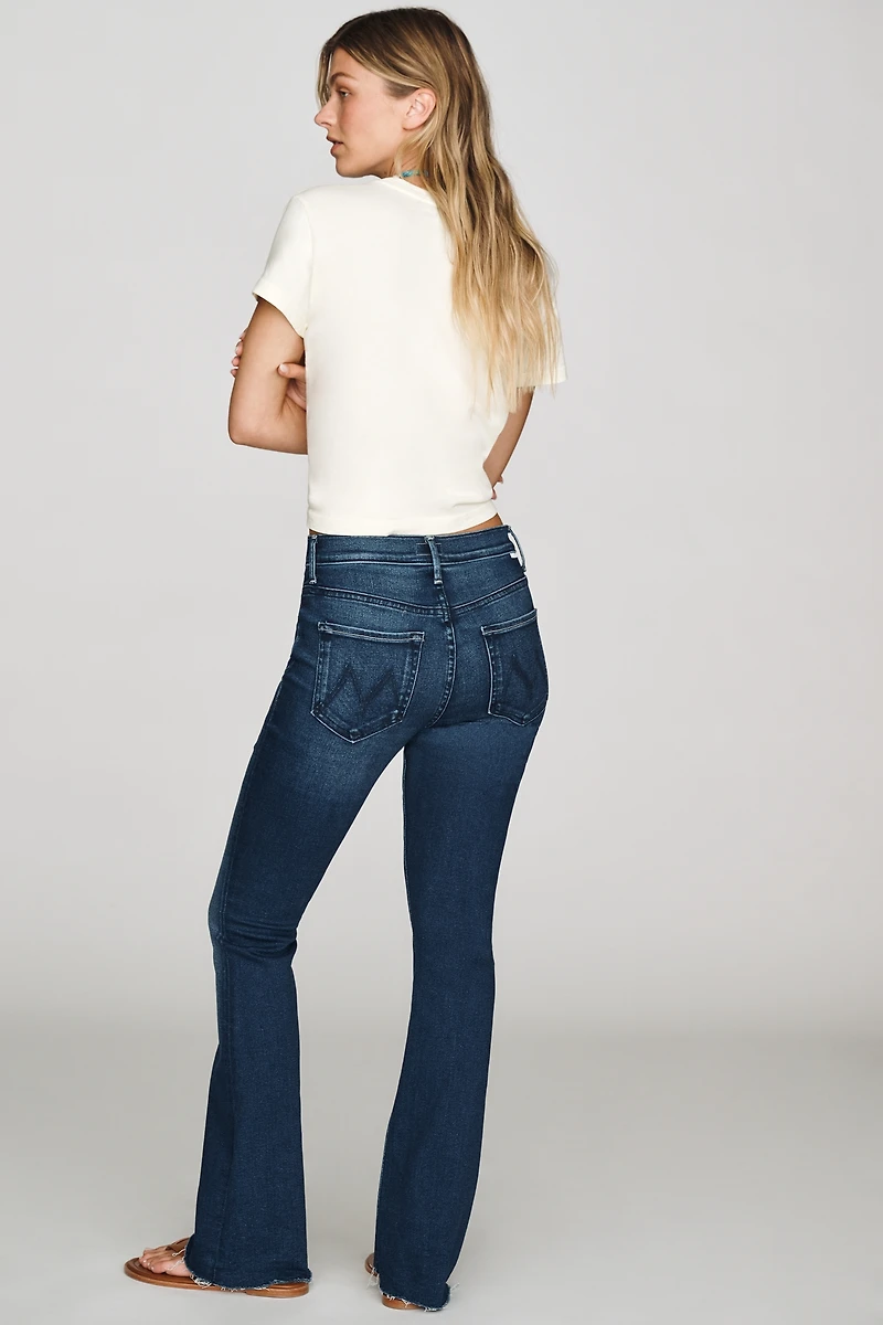 MOTHER Weekender Low-Rise Bootcut Jeans