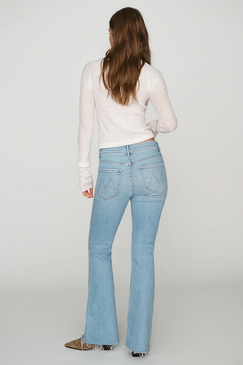 MOTHER The Weekender Mid-Rise Bootcut Jeans