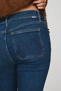 MOTHER The Patch Pocket Doozy Mid-Rise Flare Jeans