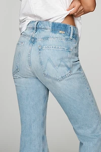 MOTHER Seamed Doozy Mid-Rise Flare Jeans