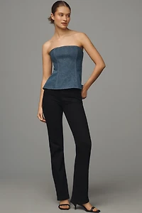 DL1961 Halle High-Rise Straight-Leg Jeans