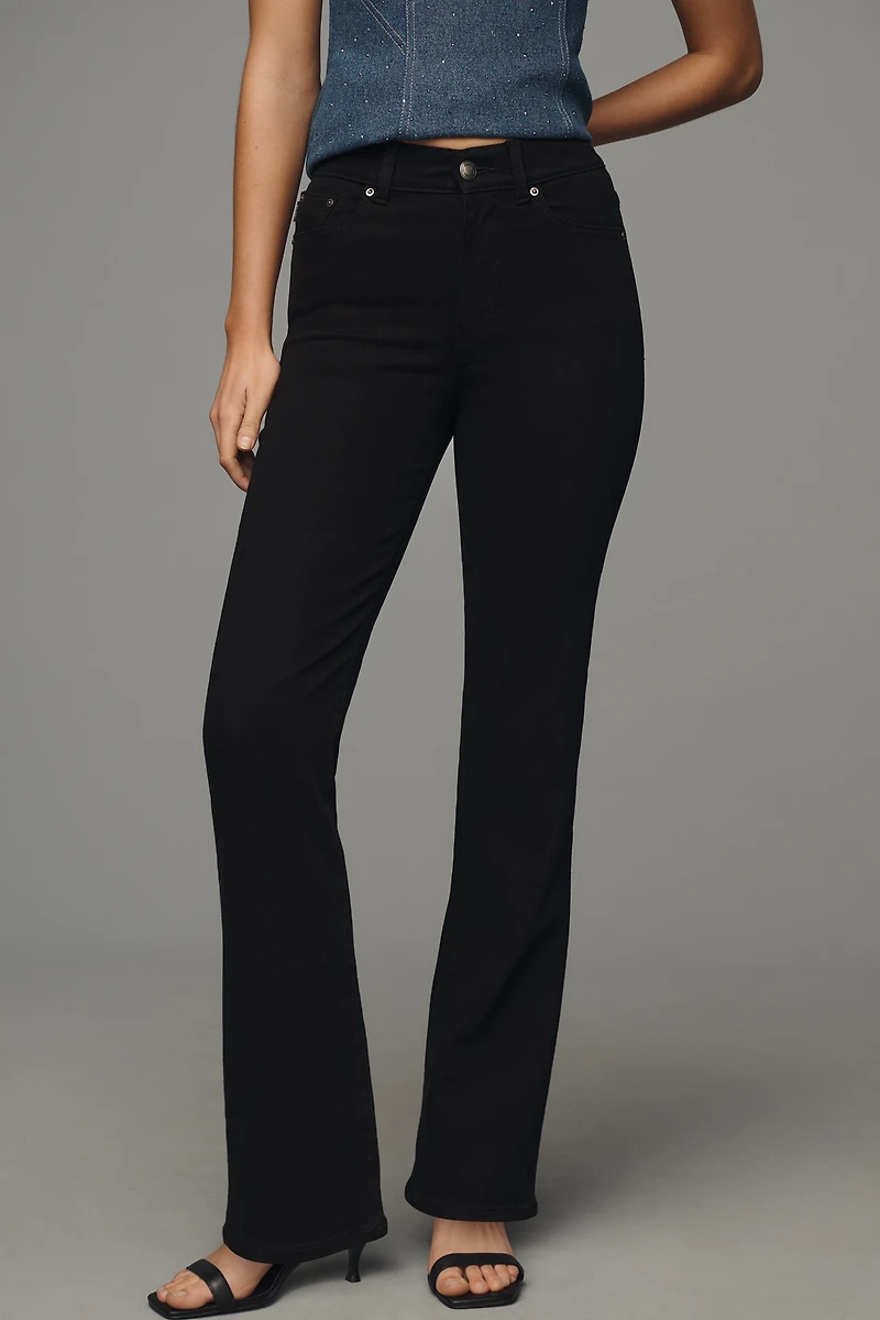 DL1961 Halle High-Rise Straight-Leg Jeans