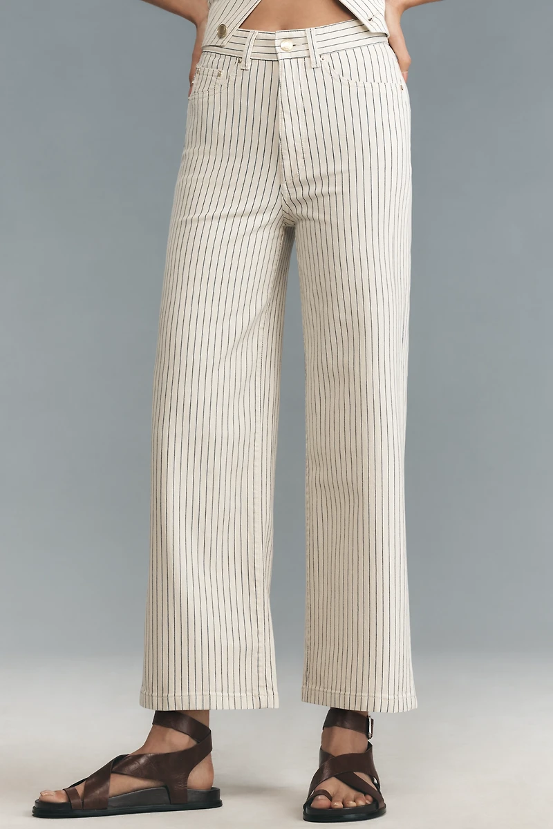 DL1961 Hepburn Wide-Leg Ankle Jeans