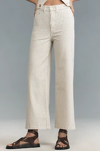 DL1961 Hepburn Wide-Leg Ankle Jeans