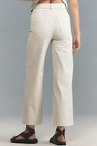 DL1961 Hepburn Wide-Leg Ankle Jeans