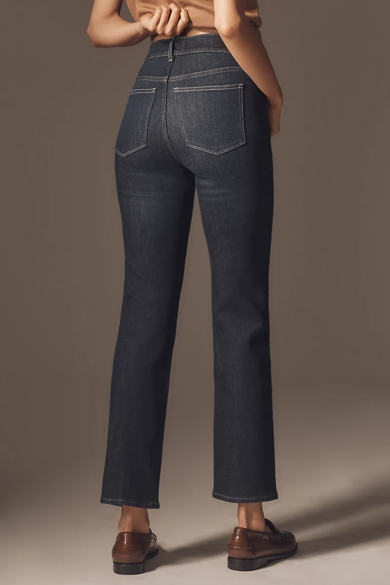 DL1961 Halle High-Rise Straight-Leg Jeans