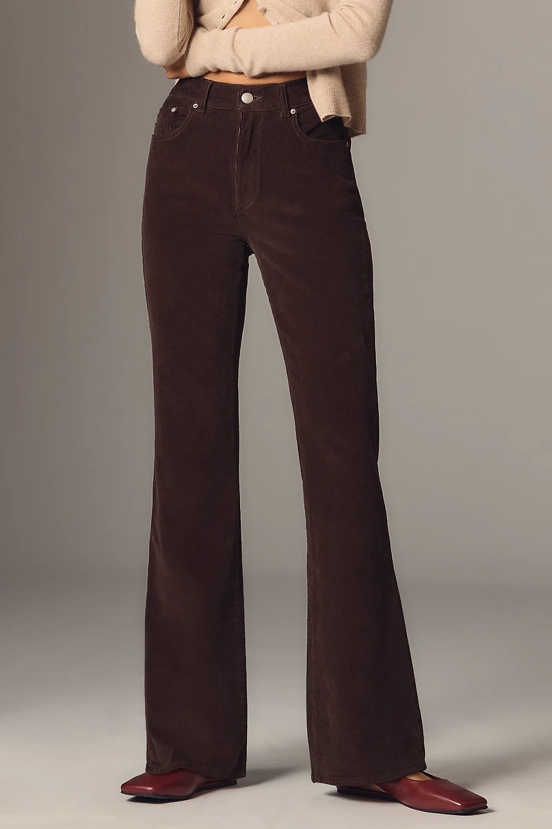 DL1961 Bridget Corduroy Instasculpt High-Rise Bootcut Jeans