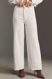 DL1961 Hepburn Corduroy High-Rise Wide-Leg Jeans